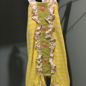 Ricrac And Ruffles Romper